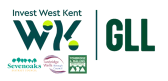 Invest West Kent x GLL logo