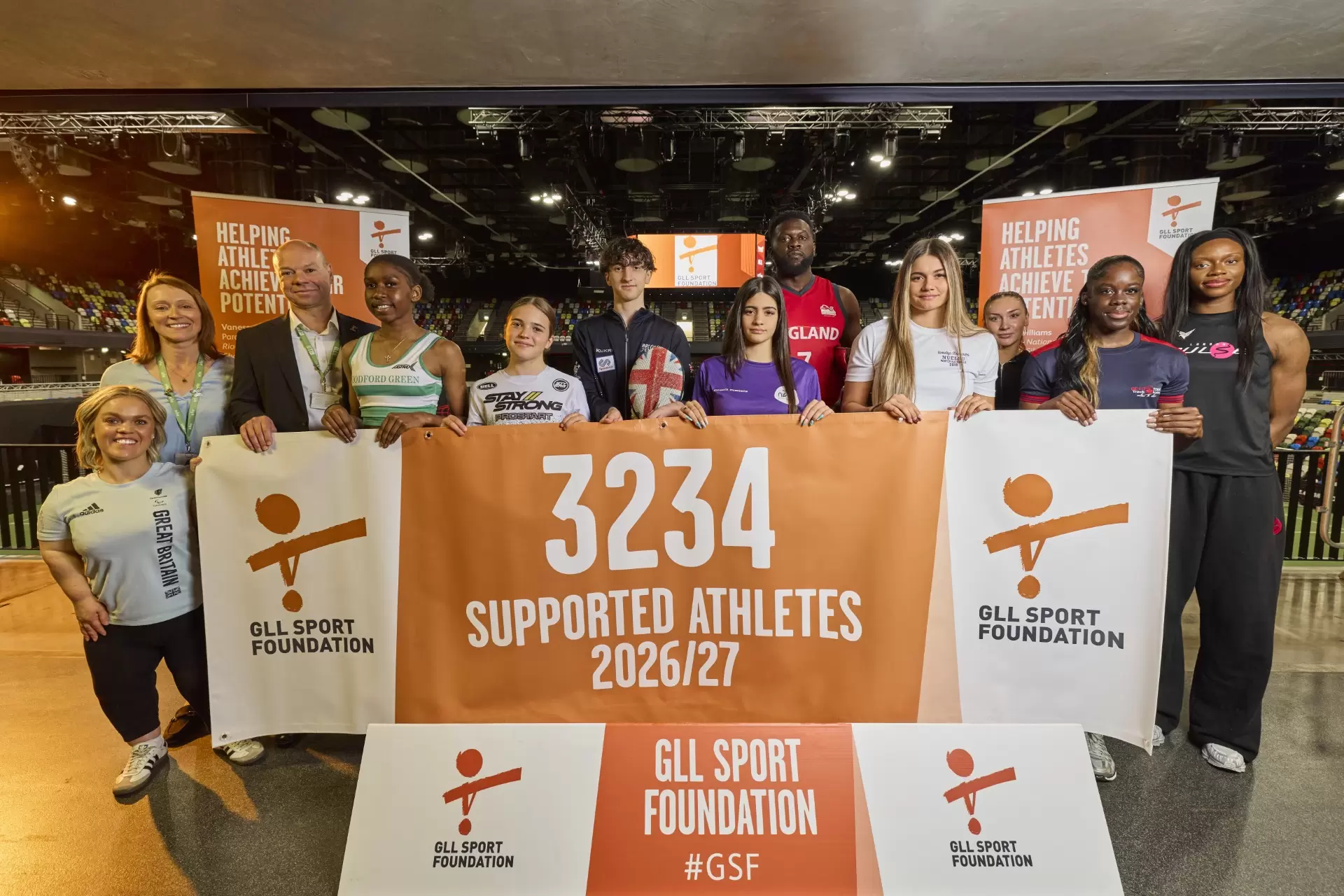 GLL Sport Foundation group photo