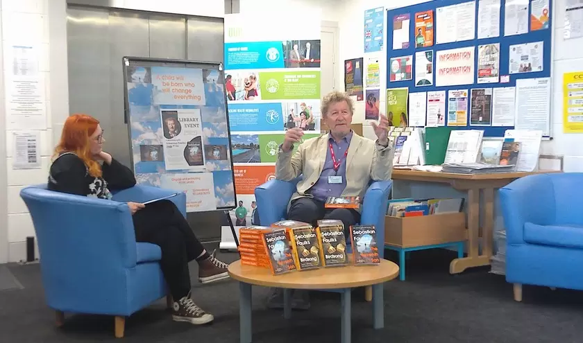 Sebastian Faulks at HMP Wandsworth with GLL