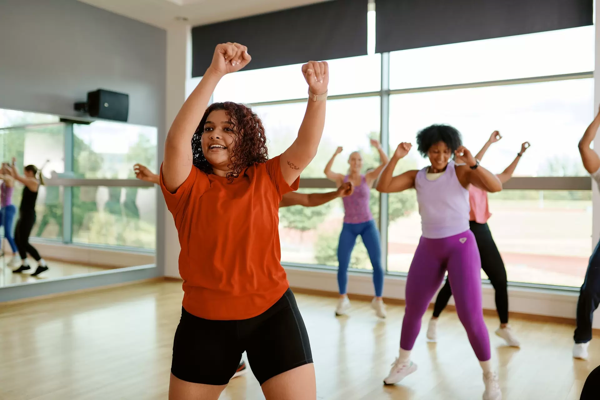 Woman dancing