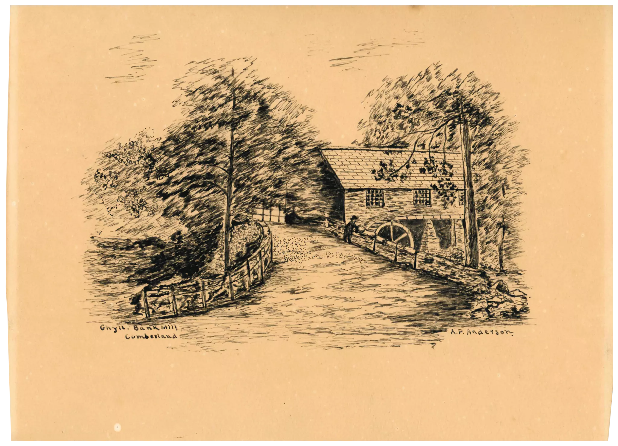 Ghyll Bank Mill Illustration